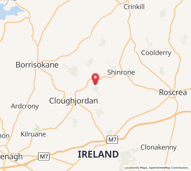 Map of Kilcomin, LeinsterLeinster