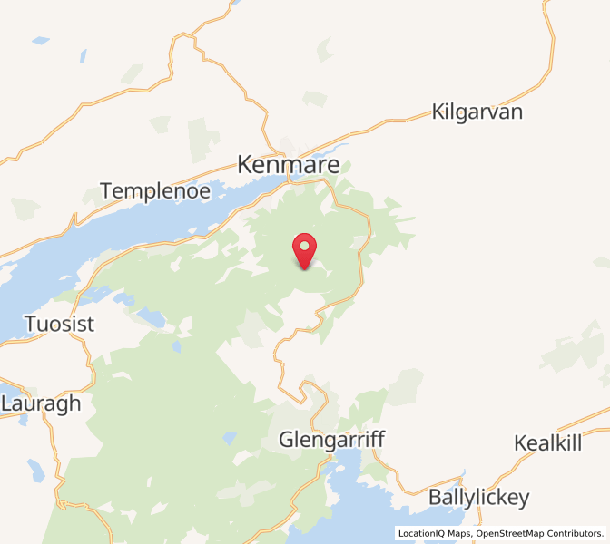 Map of Letterdunane, MunsterMunster