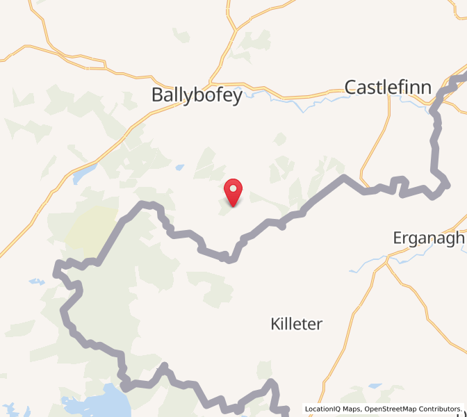Map of Meenagolan, UlsterUlster