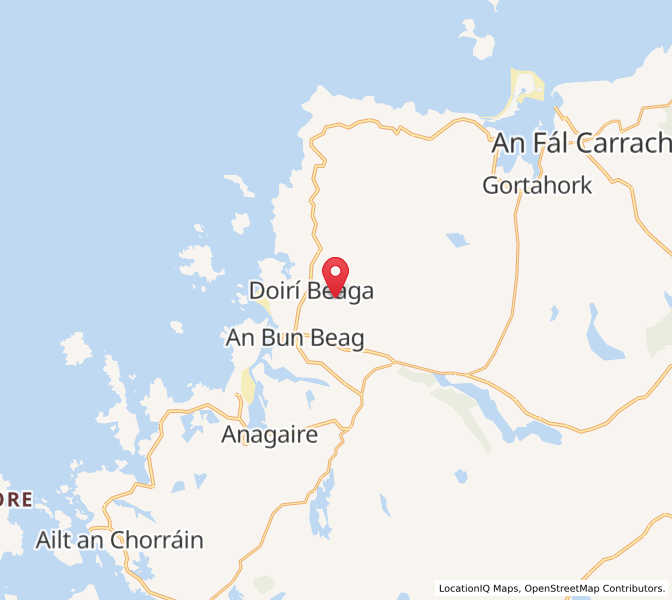 Map of Middletown, UlsterUlster