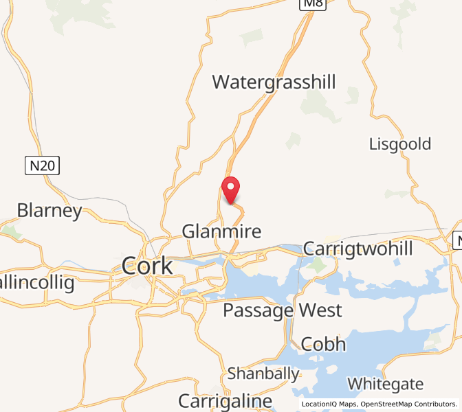 Map of Sallybrook, MunsterMunster