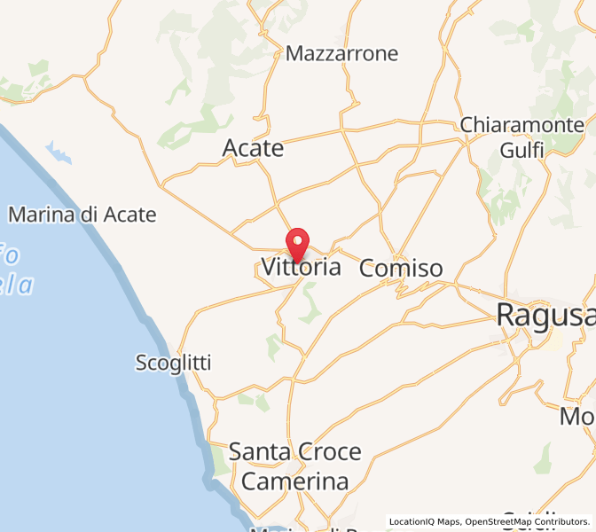 Sunrise and sunset times in Vittoria, Sicily