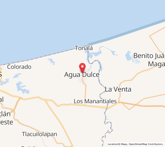 Agua Dulce, Veracruz Sunrise and Sunset Times