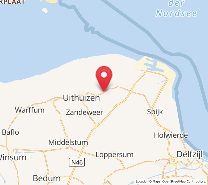 Uithuizermeeden Sunrise and Sunset Times
