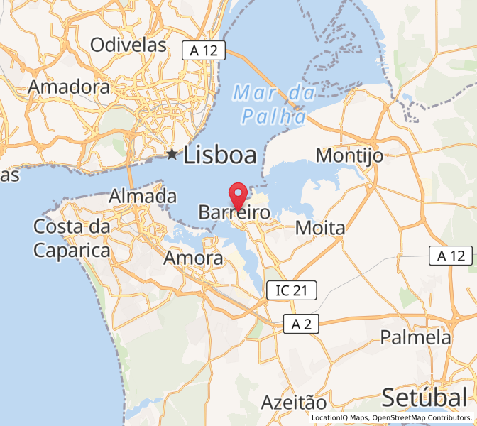 Barreiro, Setúbal Sunrise and Sunset Times