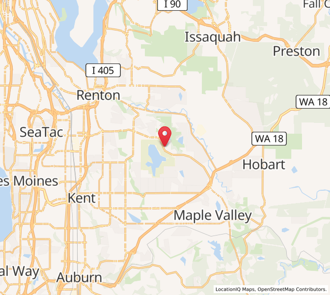 Map of 98058, Washington