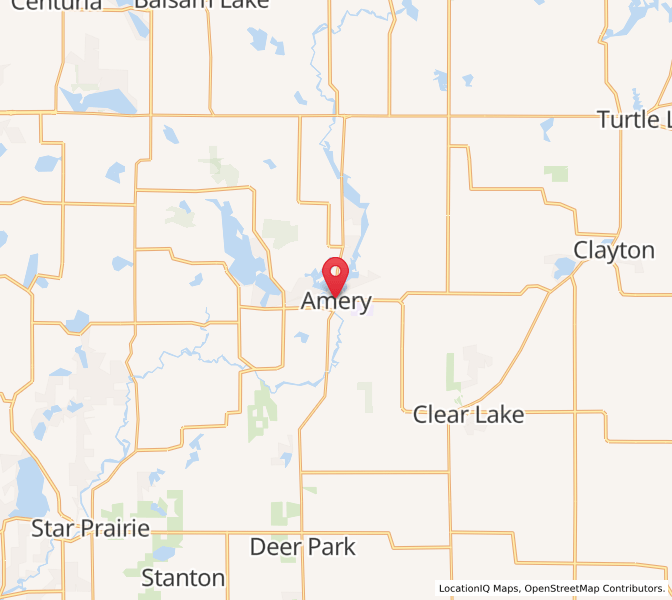 Amery, WI Sunrise and Sunset Times