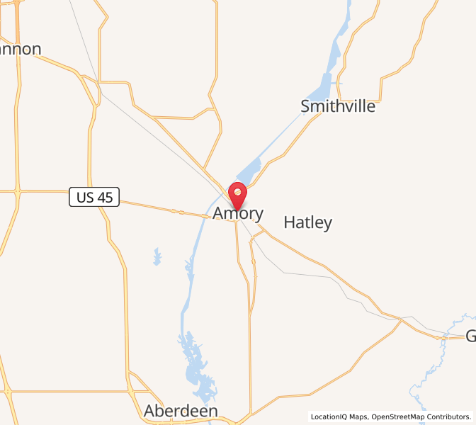 Amory, MS Sunrise and Sunset Times