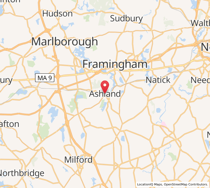 Ashland, MA Sunrise and Sunset Times