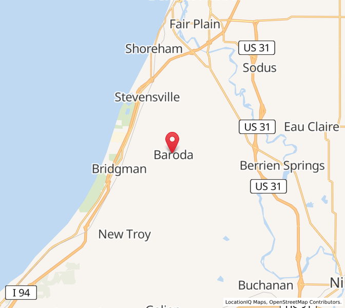 Baroda, MI Sunrise and Sunset Times