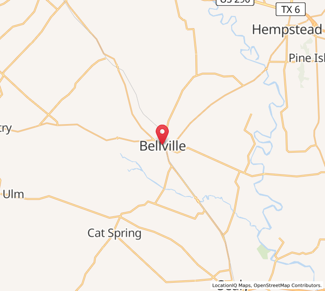 Bellville, TX Sunrise and Sunset Times