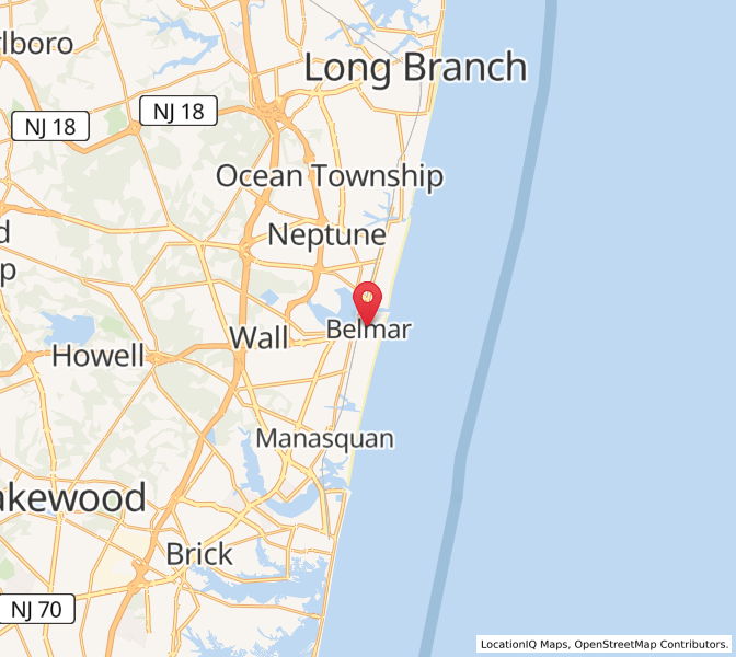 Belmar, NJ Sunrise and Sunset Times