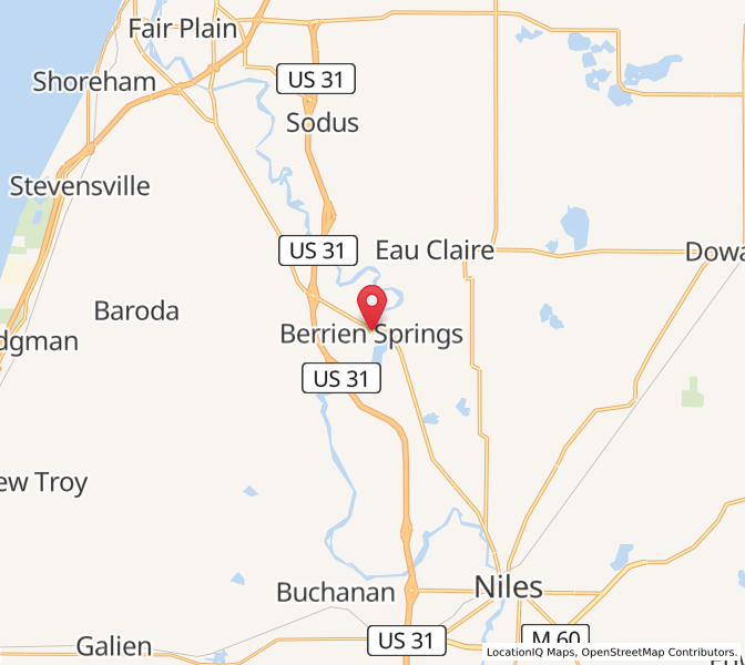 Berrien Springs, MI Sunrise and Sunset Times