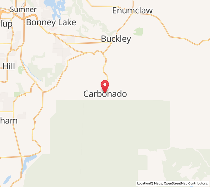 Sunrise and sunset times in Carbonado, WA