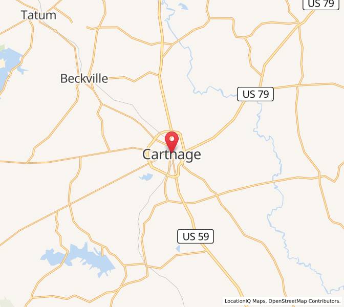 Carthage, TX Sunrise and Sunset Times