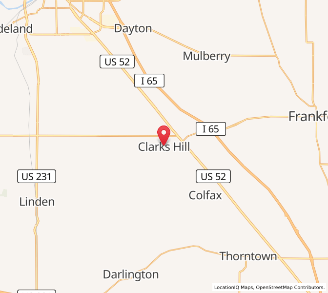 Clarks Hill, IN Sunrise and Sunset Times