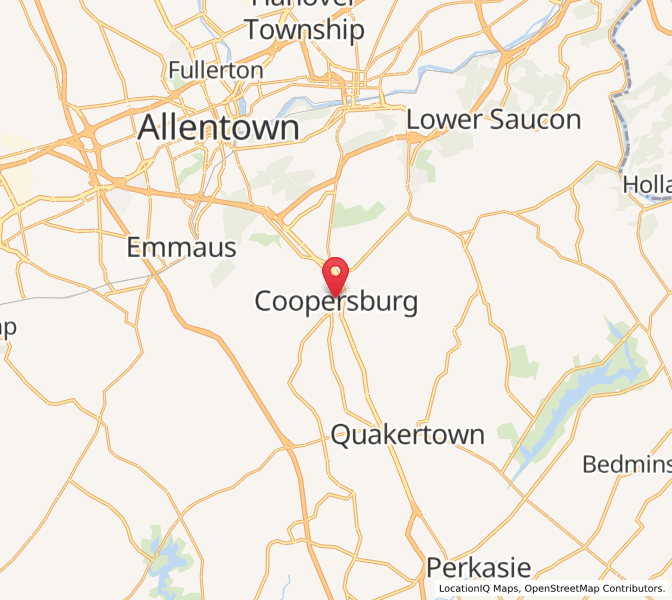 Coopersburg, PA Sunrise and Sunset Times