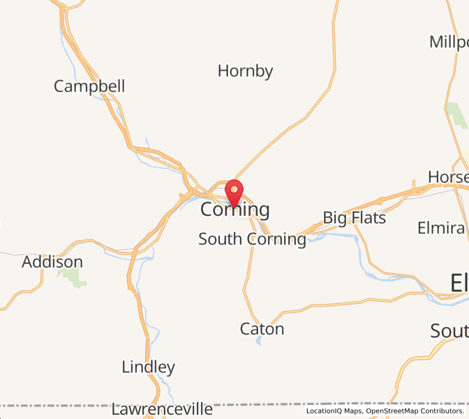 Corning, NY Sunrise and Sunset Times
