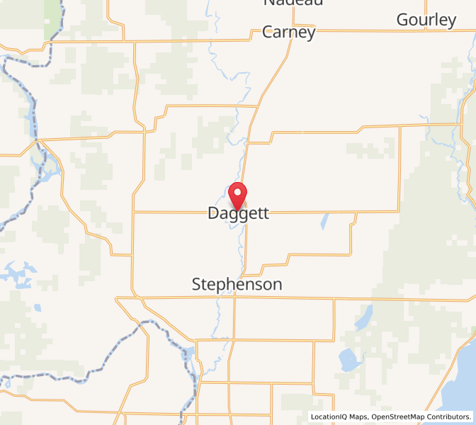 Daggett, MI Sunrise and Sunset Times