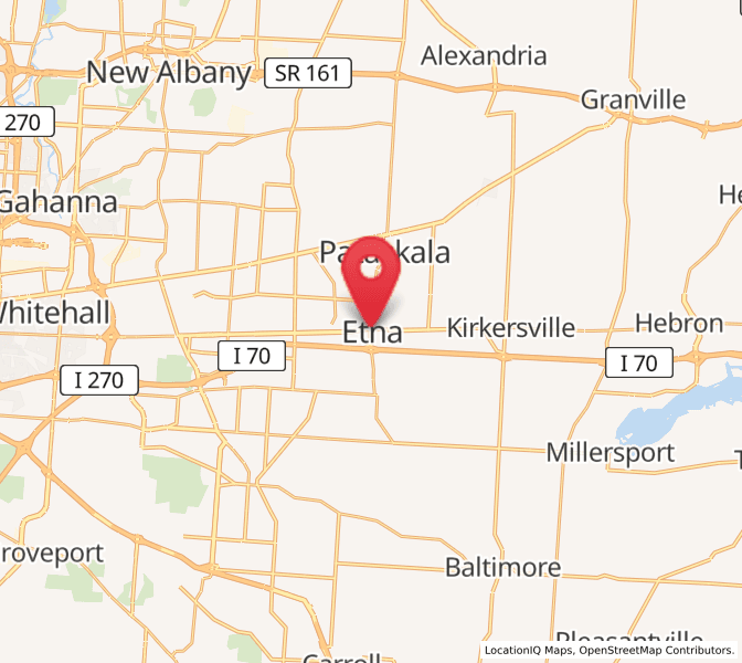 Sunrise and sunset times in Etna, OH