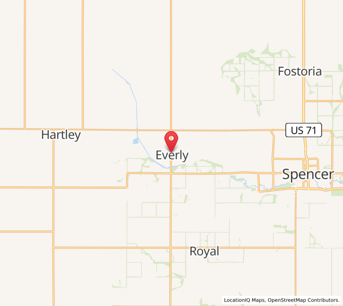 Everly, IA Sunrise and Sunset Times