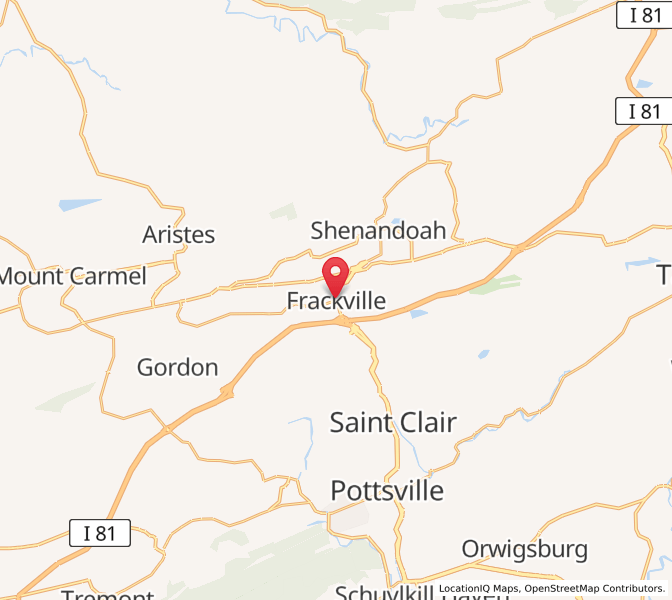 Frackville, PA Sunrise and Sunset Times