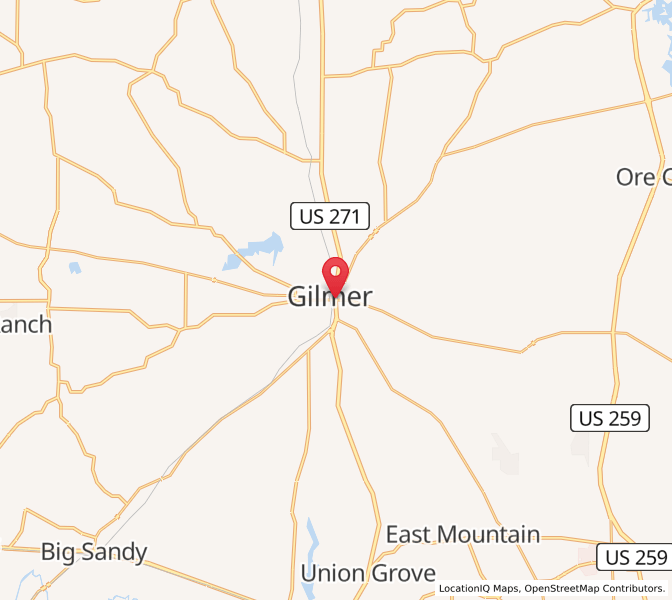 Gilmer, TX Sunrise and Sunset Times