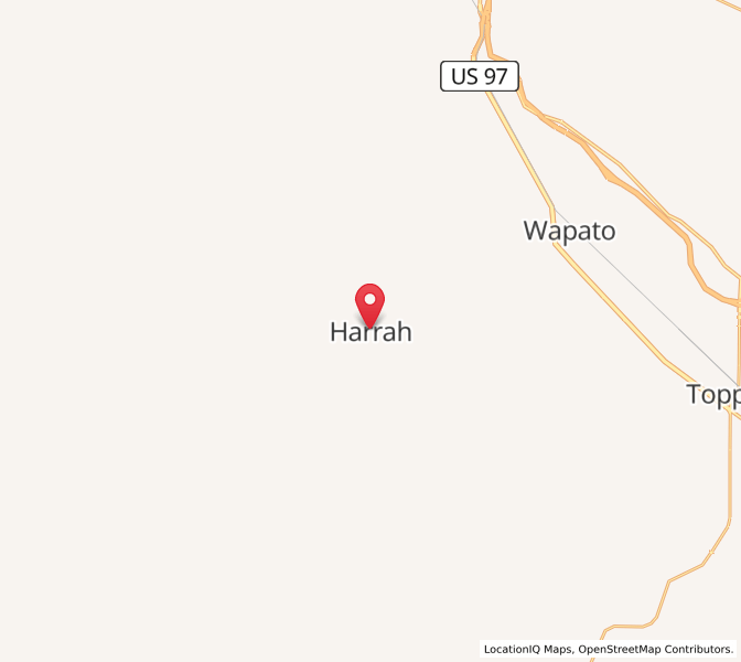 Harrah, WA Sunrise and Sunset Times