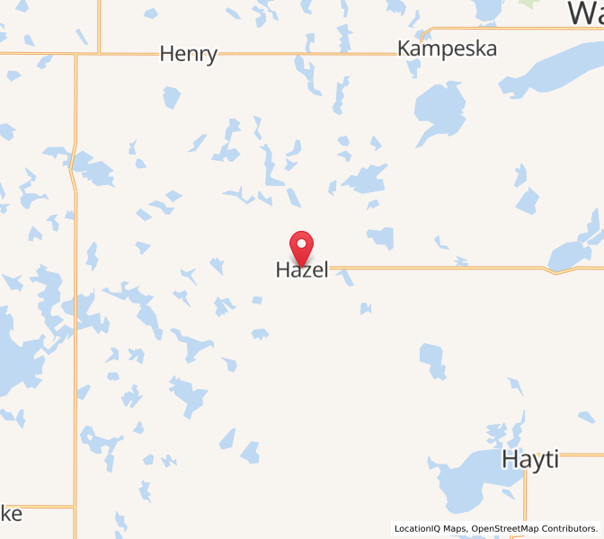 Hazel, SD Sunrise and Sunset Times