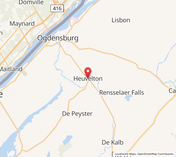 Heuvelton, NY Sunrise and Sunset Times