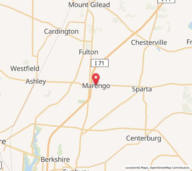 Marengo, OH Sunrise and Sunset Times