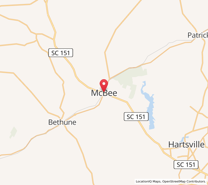 McBee, SC Sunrise and Sunset Times