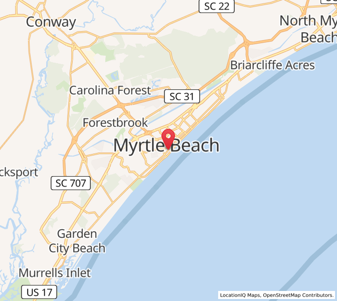 Myrtle Beach, SC Sunrise and Sunset Times