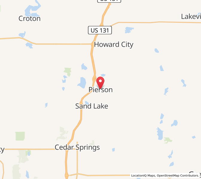 Pierson, MI Sunrise and Sunset Times