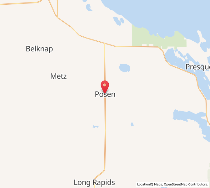 Posen, MI Sunrise and Sunset Times