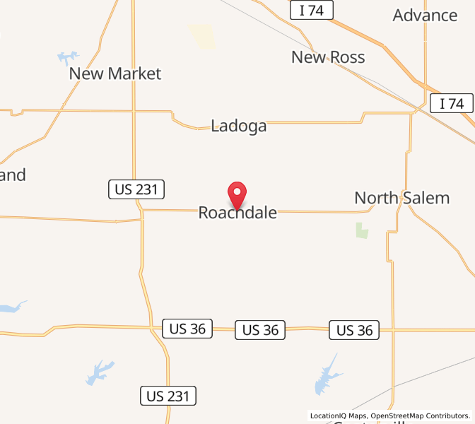 Roachdale, IN Sunrise and Sunset Times