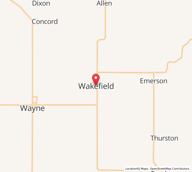 Wakefield, NE Sunrise and Sunset Times
