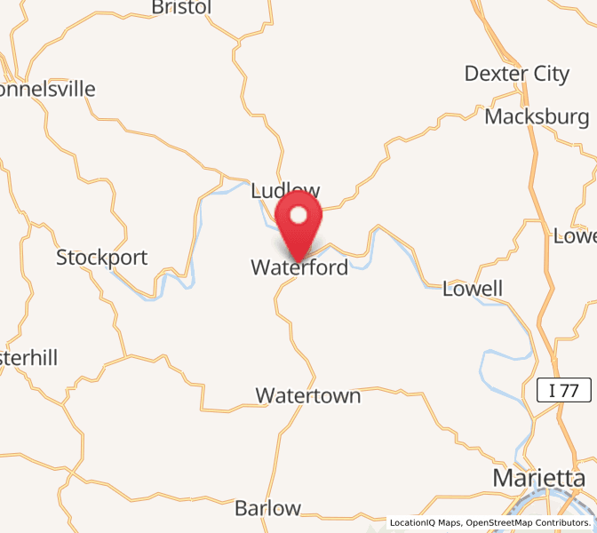 Sunrise and sunset times in Waterford, OH