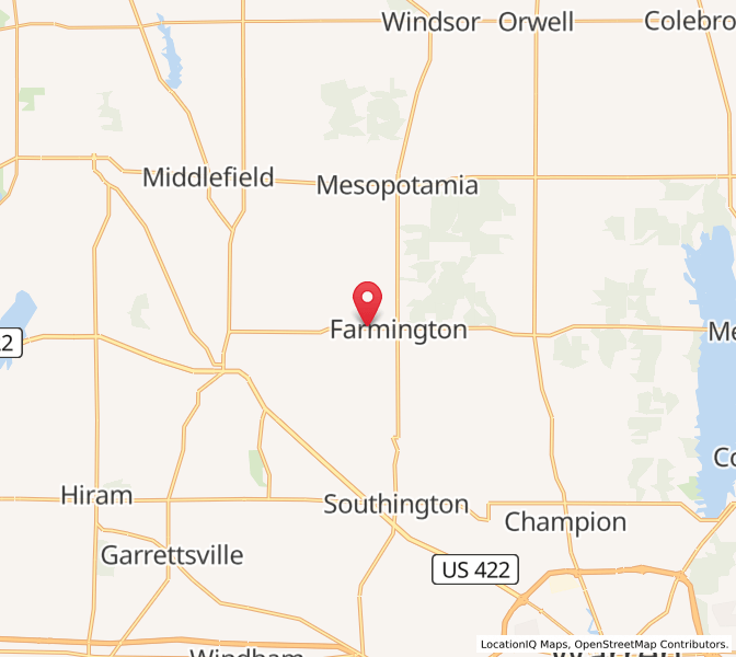 West Farmington, OH Sunrise and Sunset Times