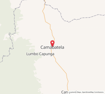 Map of Camabatela, Cuanza Norte