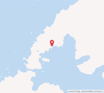 Map of Artigas Base, South Shetland Islands