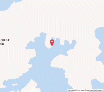 Map of Comandante Ferraz Station, South Shetland Islands