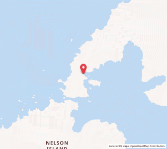 Map of Julio Escudero Base, South Shetland Islands