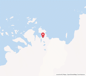 Map of Law-Racoviță Station, East Antarctica
