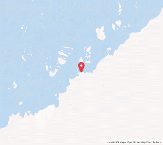 Map of Mawson Station, East Antarctica