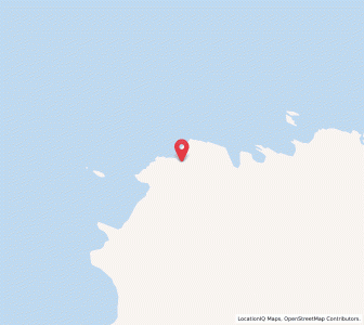 Map of Molodyozhnaya Station, East Antarctica