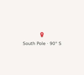 Map of South Pole, Antarctic Plateau