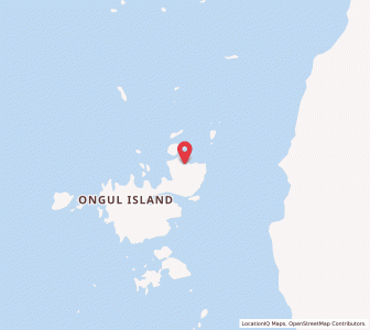 Map of Syowa Station, East Antarctica