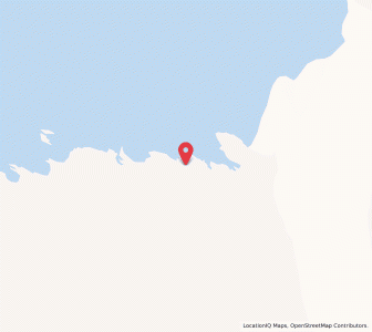 Map of Vechernyaya Station, East Antarctica