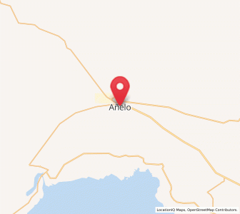 Map of Añelo, Neuquen